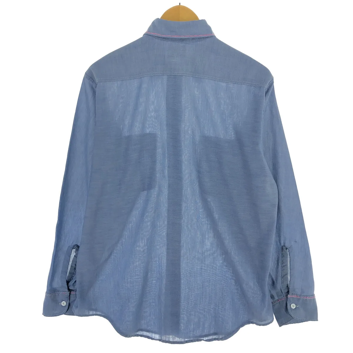 70'S BIG MAC JCPenney Chambray Long Sleeve Work Shirt Men's Medium Vintage /eaa469547