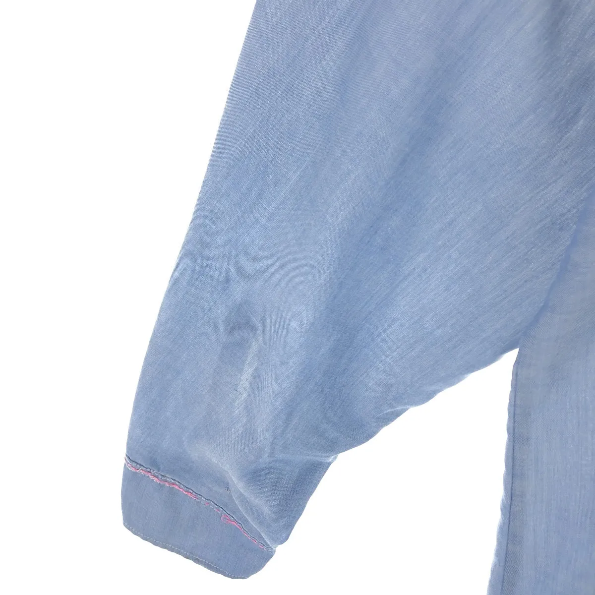 70'S BIG MAC JCPenney Chambray Long Sleeve Work Shirt Men's Medium Vintage /eaa469547