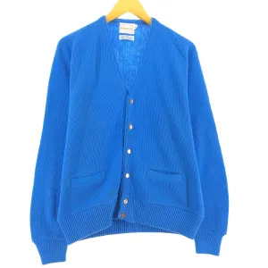 70'S Cascade Acrylic Knit Cardigan Men's XL Vintage /eaa500958