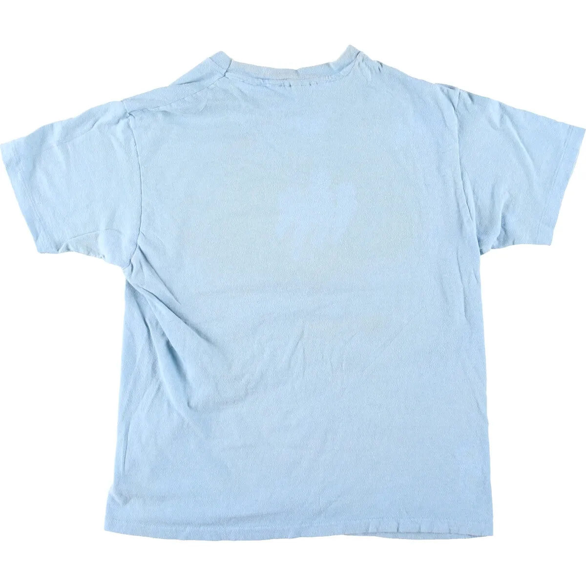 80'S Hanes 100% COTTON Blue Tag Olympics Short Sleeve Printed T-Shirt Made in USA Men's L Vintage /eaa395170