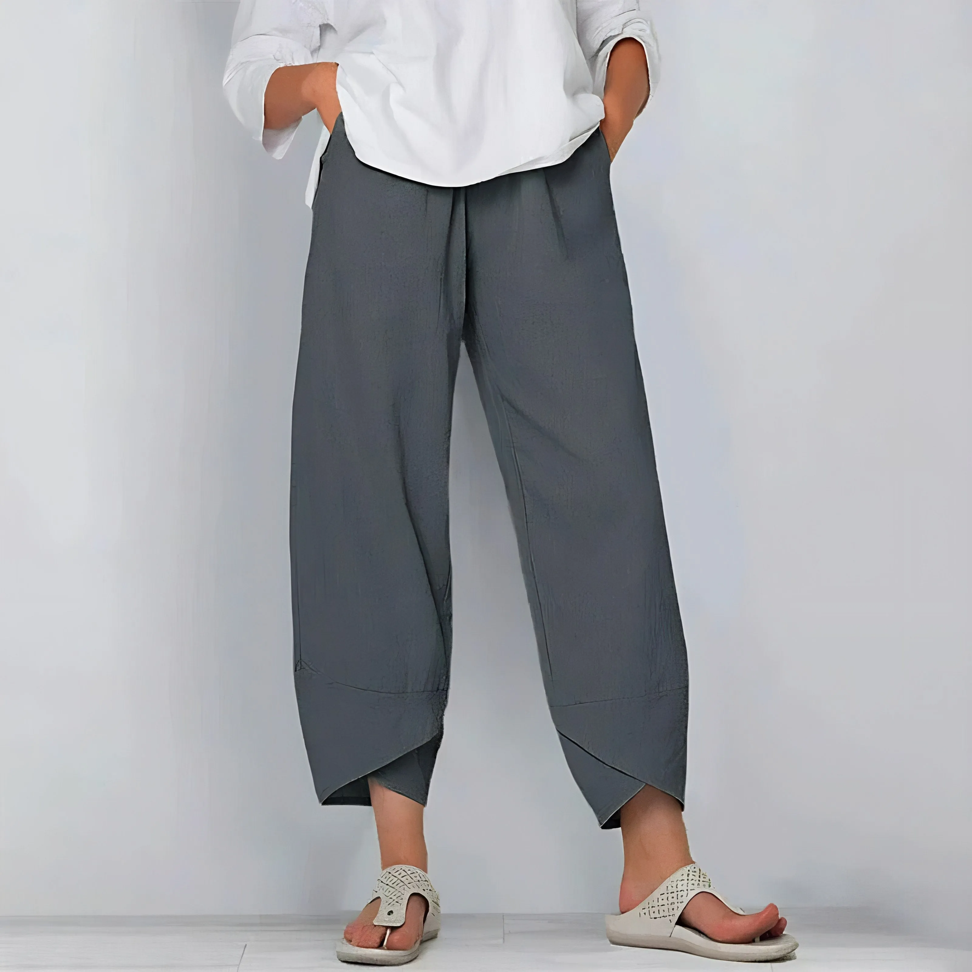 Adela - Casual Loose-Fit Trousers