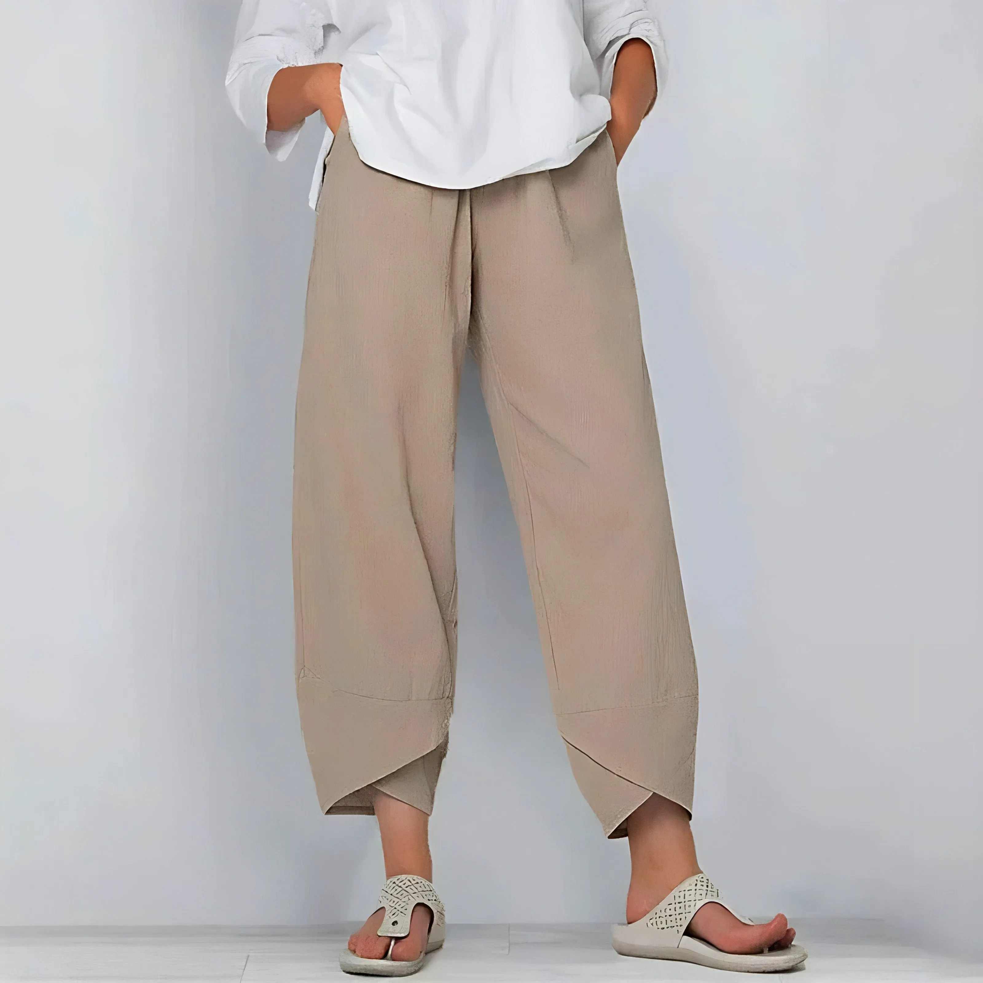 Adela - Casual Loose-Fit Trousers