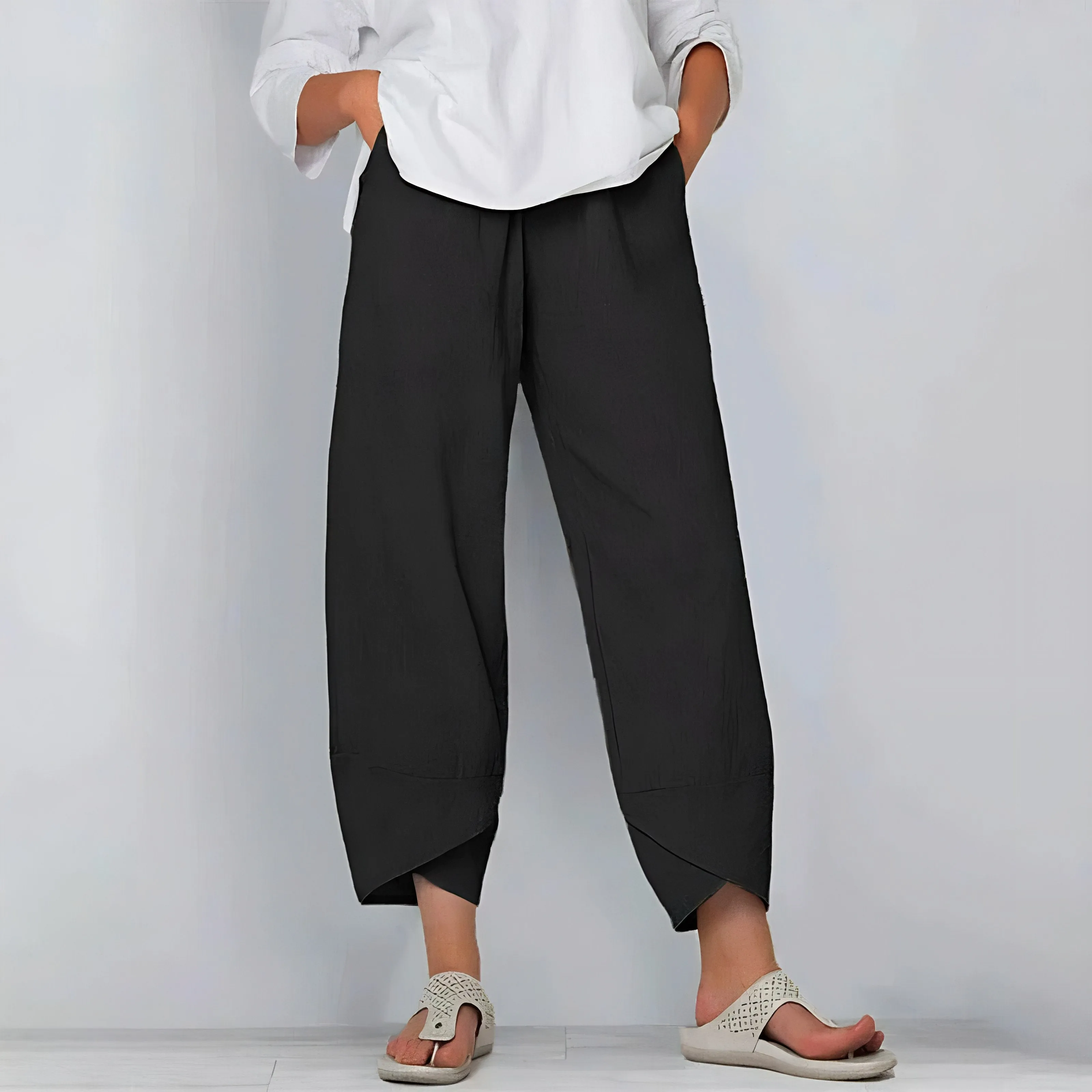 Adela - Casual Loose-Fit Trousers