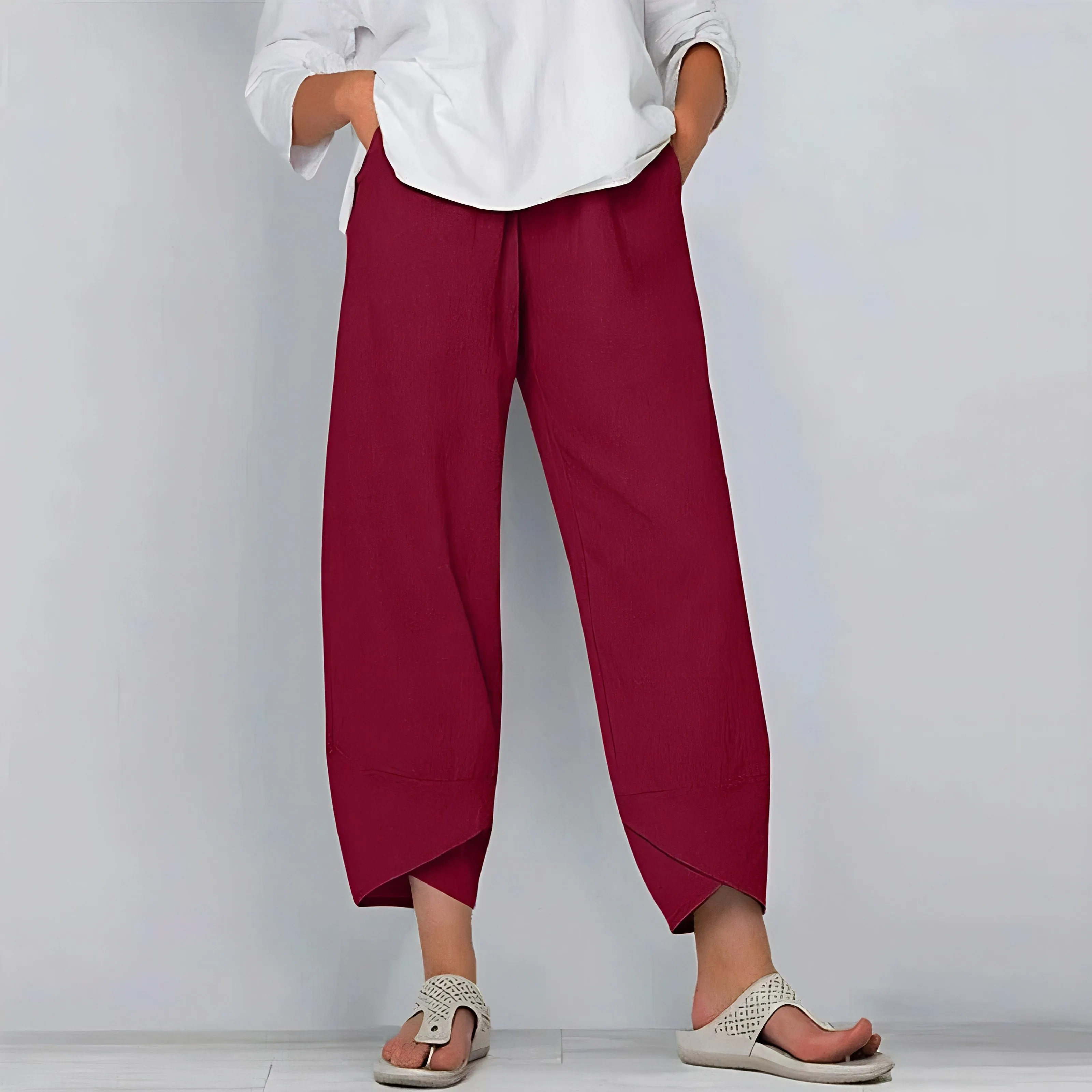Adela - Casual Loose-Fit Trousers