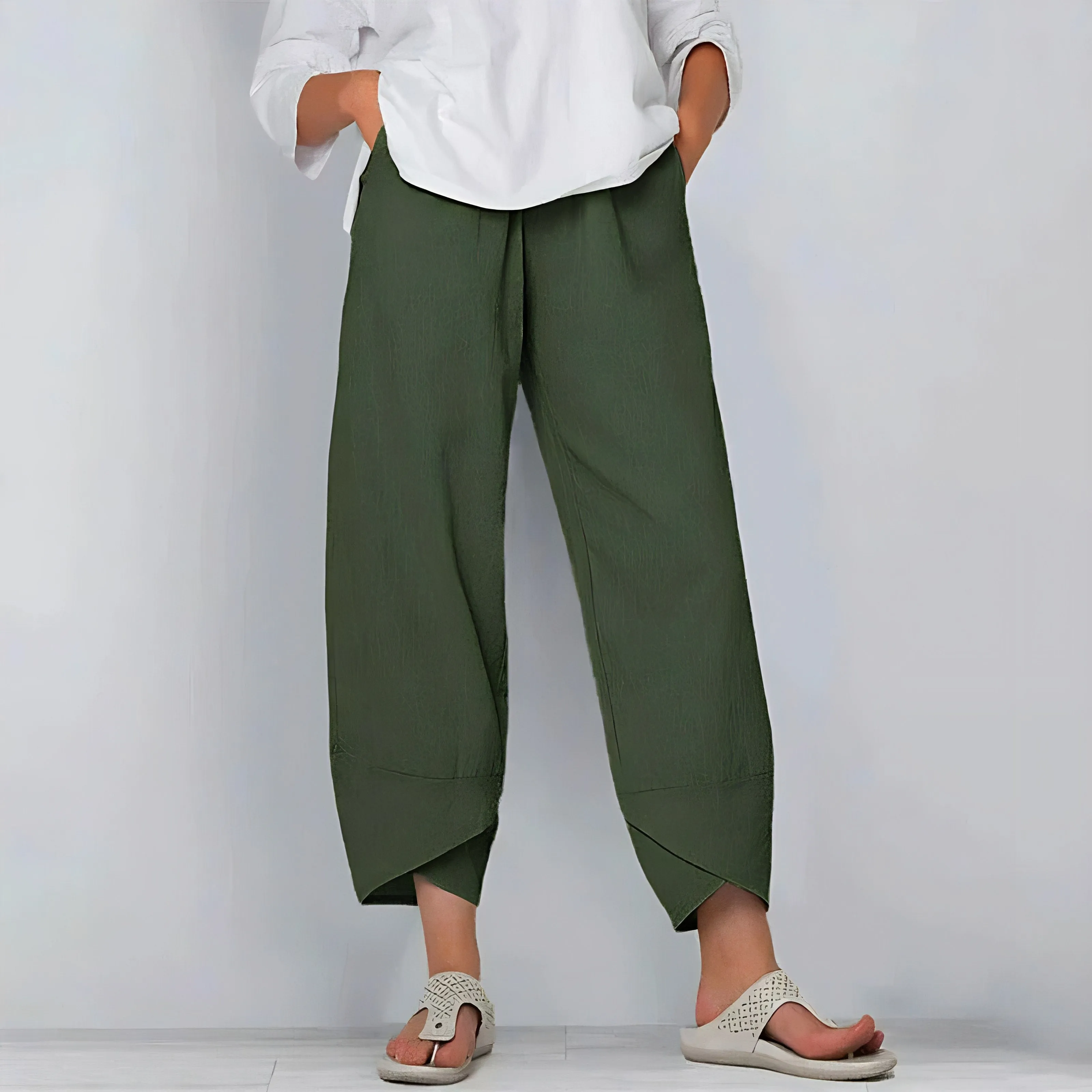 Adela - Casual Loose-Fit Trousers