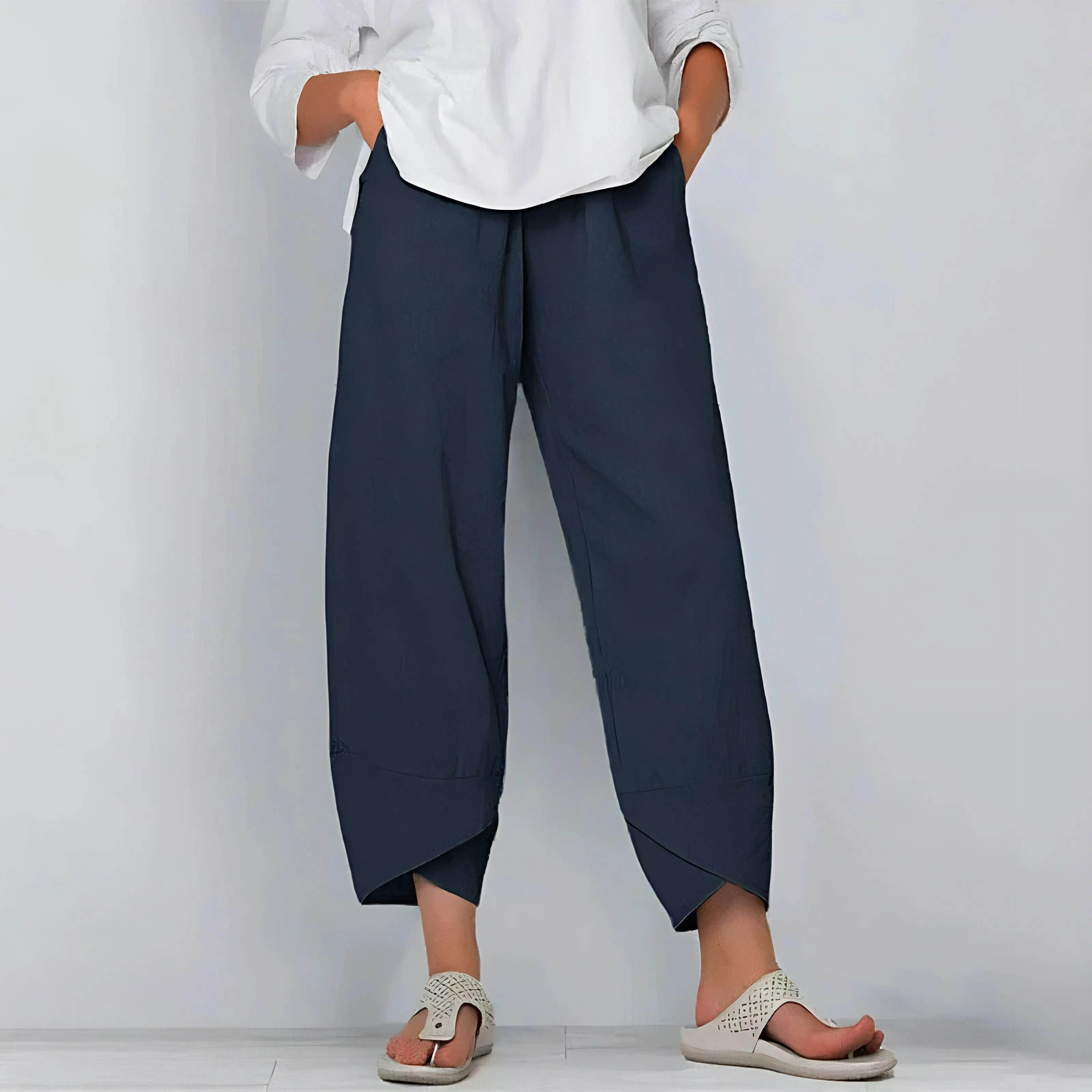 Adela - Casual Loose-Fit Trousers