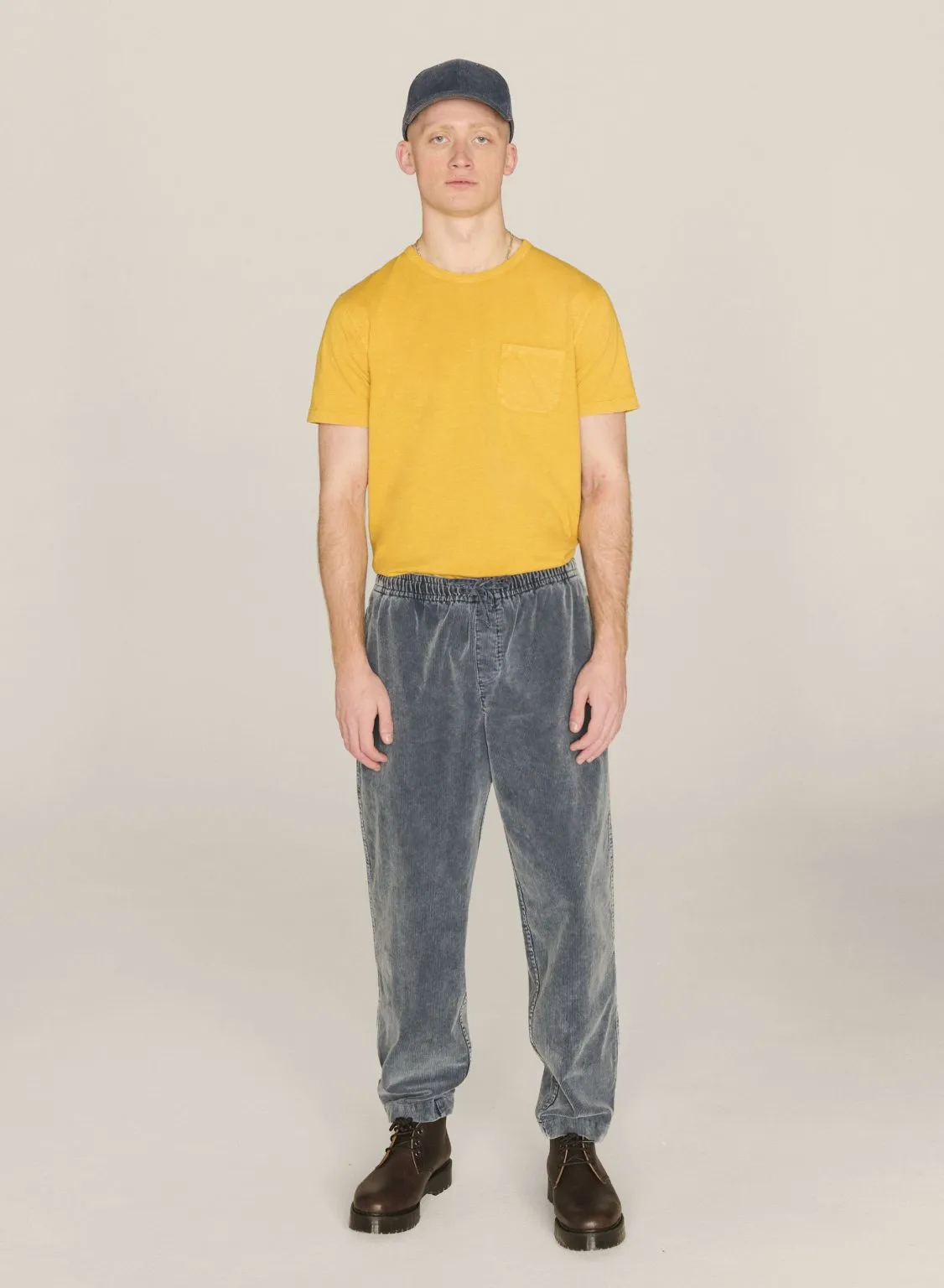 Alva Dyed Cord Skate Trouser W - Blue