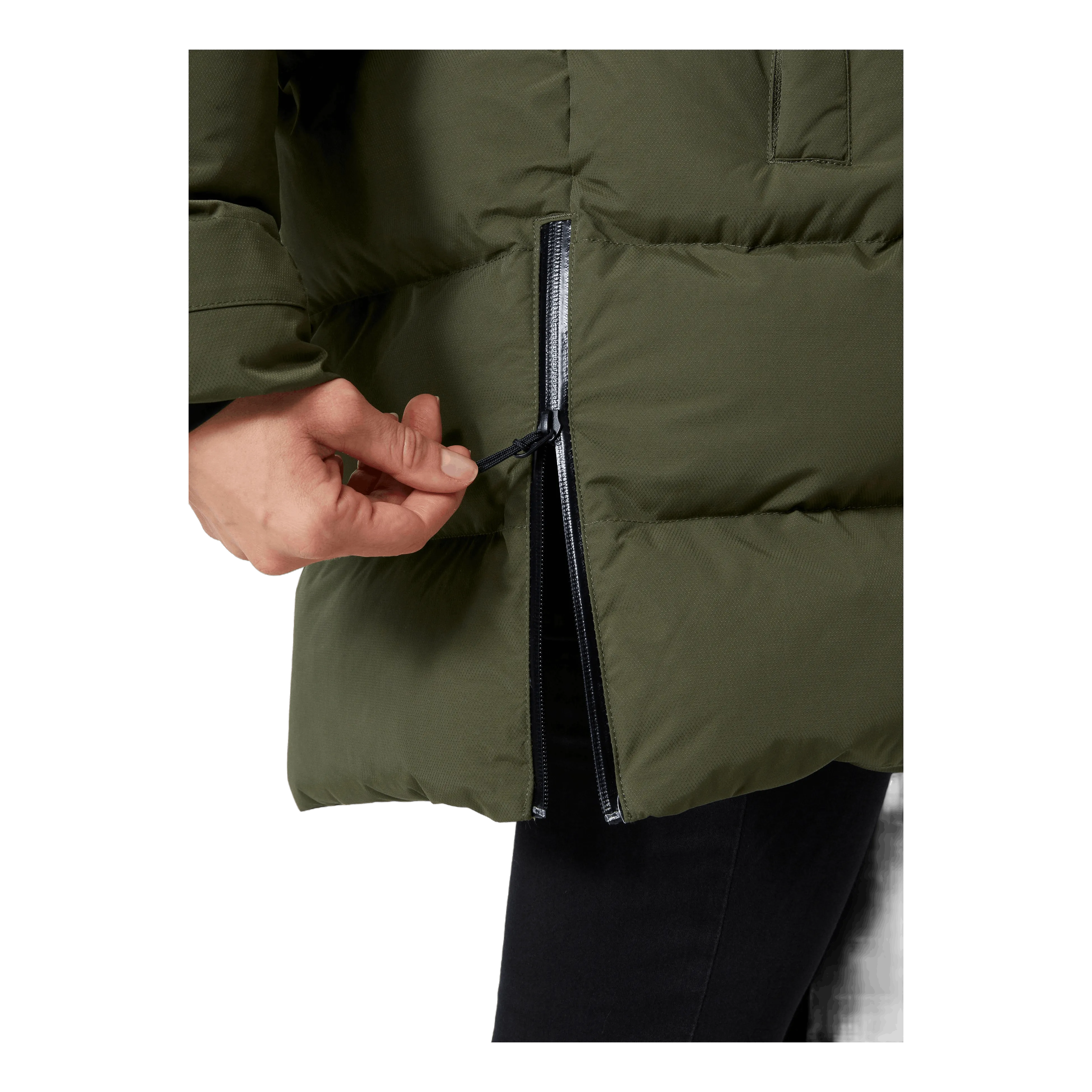 Aspire Puffy Parka Utility Green