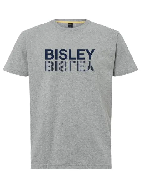 Bisley Cotton Flipped Logo Tee (BKT097)