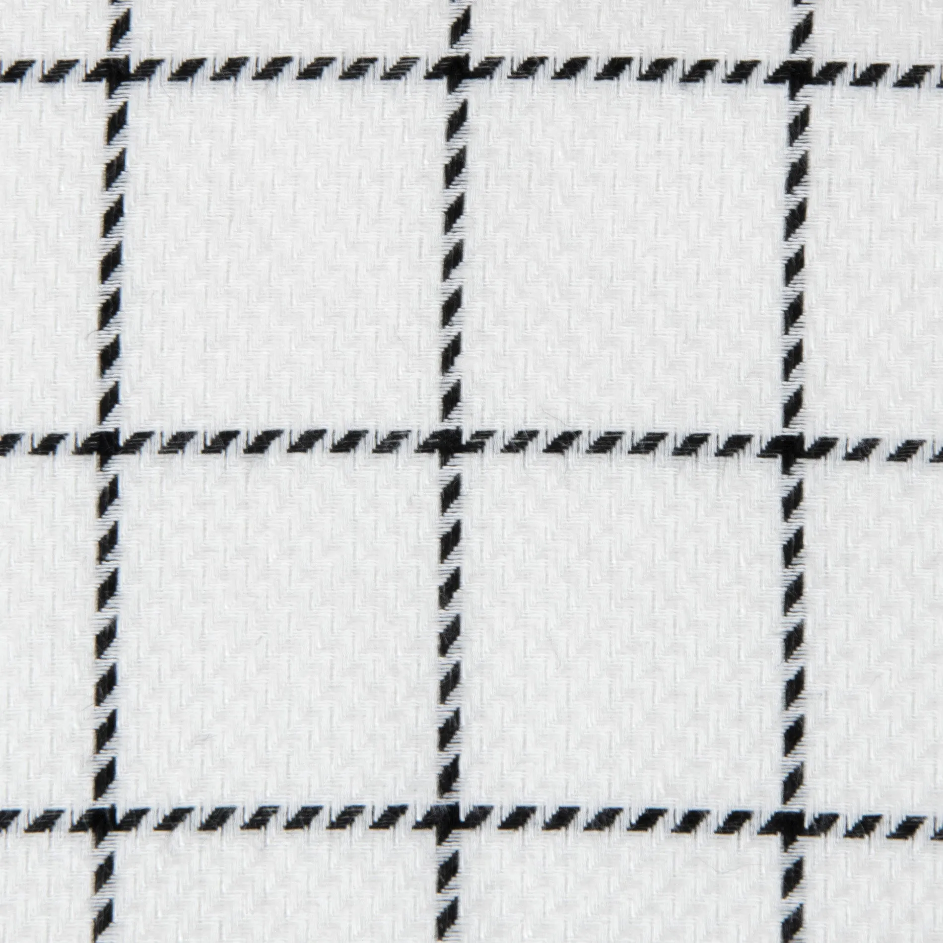 Black & White Grid Fabric 3285