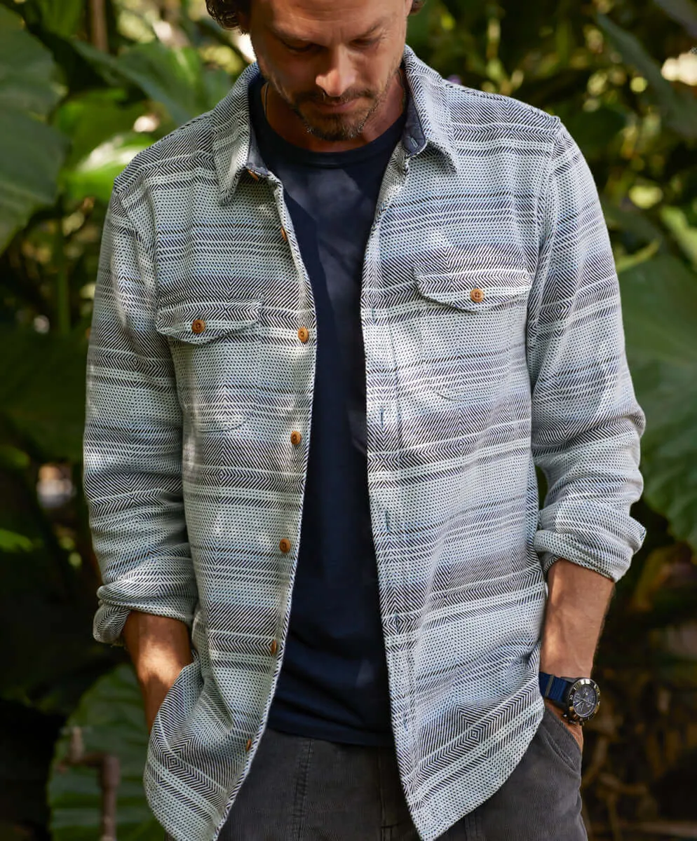 Blanket Shirt -light blue