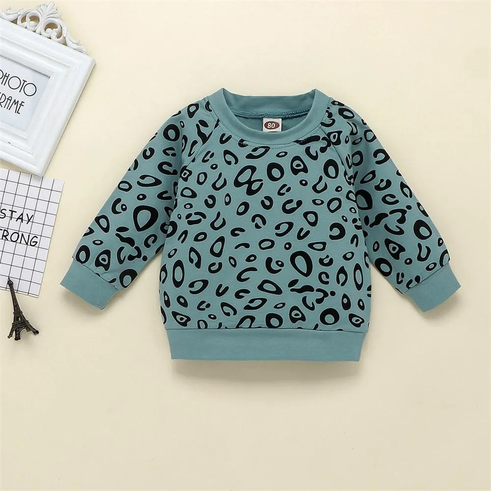 Boys Leopard Print Top & Pants