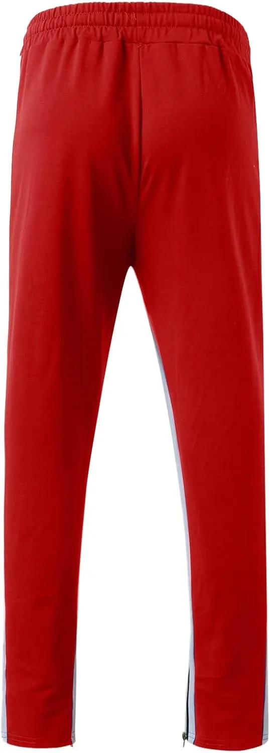 Cargo Pants for Men Big and Tall Straight Fit Cargo Pants for Men Stretch Men's Slim Fit Fleece Pants Winter Big and