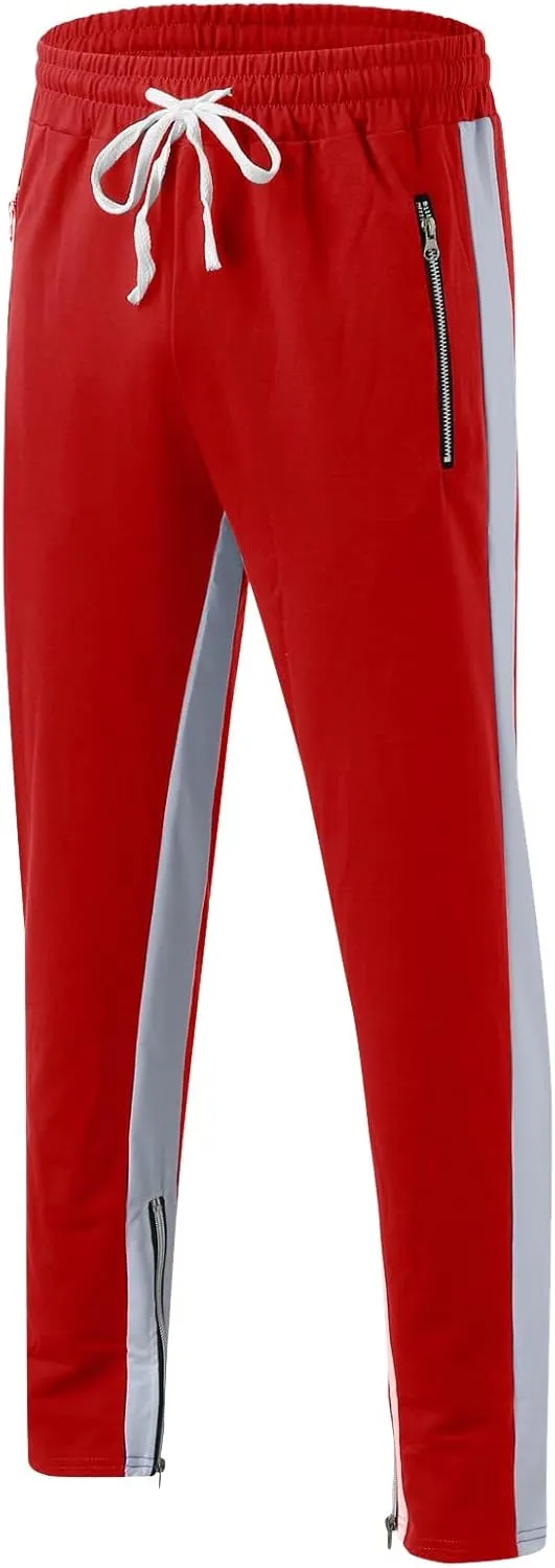 Cargo Pants for Men Big and Tall Straight Fit Cargo Pants for Men Stretch Men's Slim Fit Fleece Pants Winter Big and