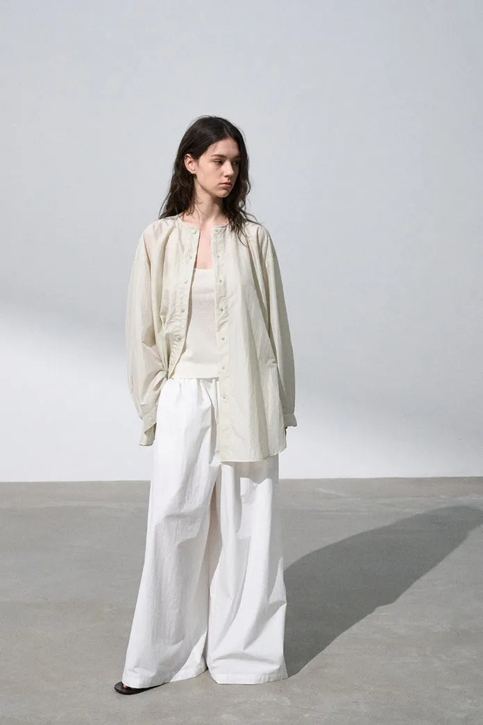 Cotton blend linen super wide leg pants | 3 color
