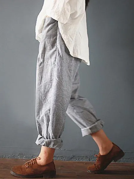Cotton Casual Pants