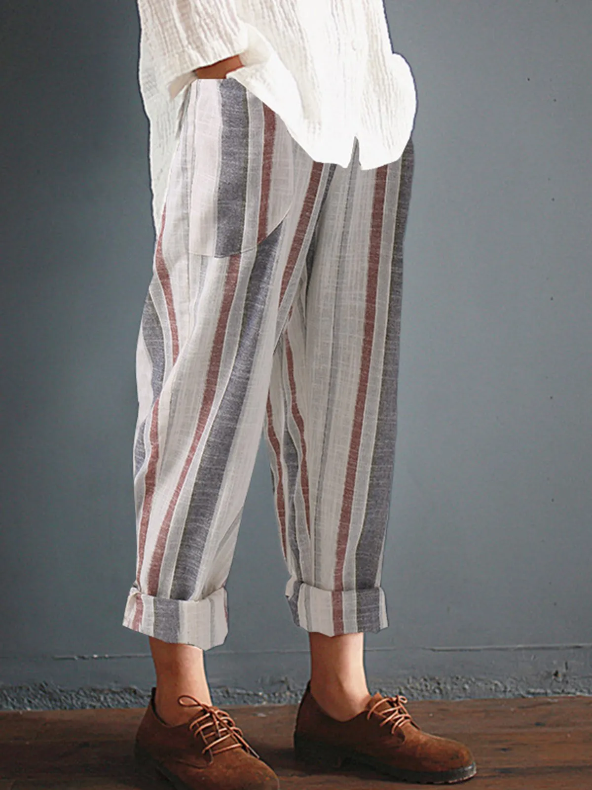 Cotton Casual Pants