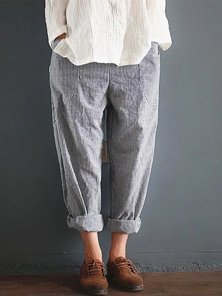 Cotton Casual Pants