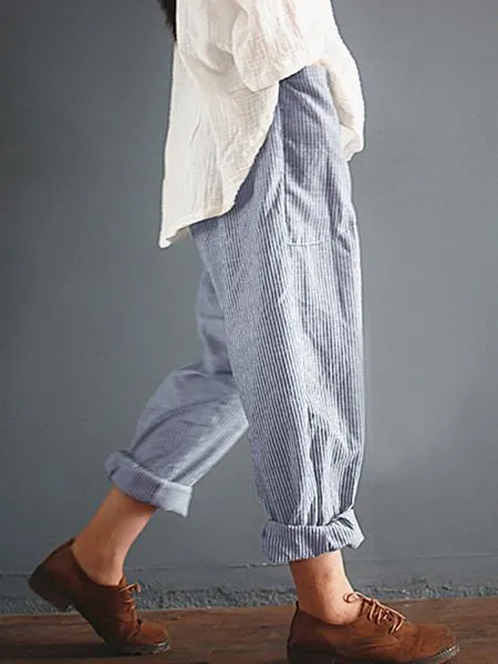 Cotton Casual Pants
