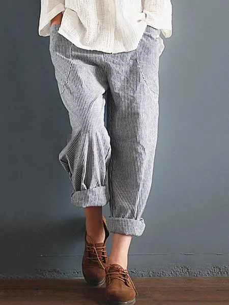 Cotton Casual Pants