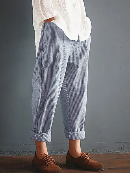 Cotton Casual Pants