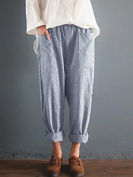 Cotton Casual Pants