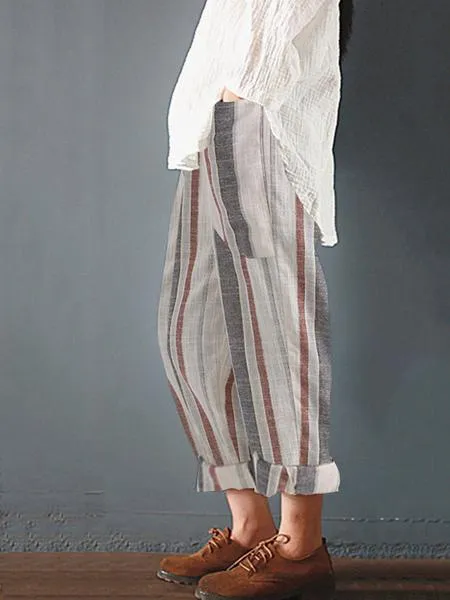 Cotton Casual Pants