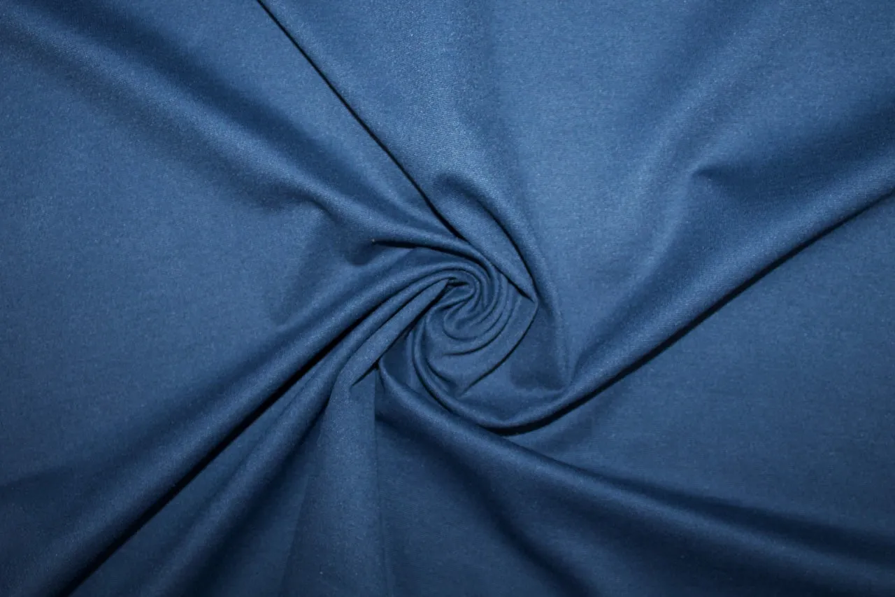 Designer Rayon Double Knit - Dark Navy