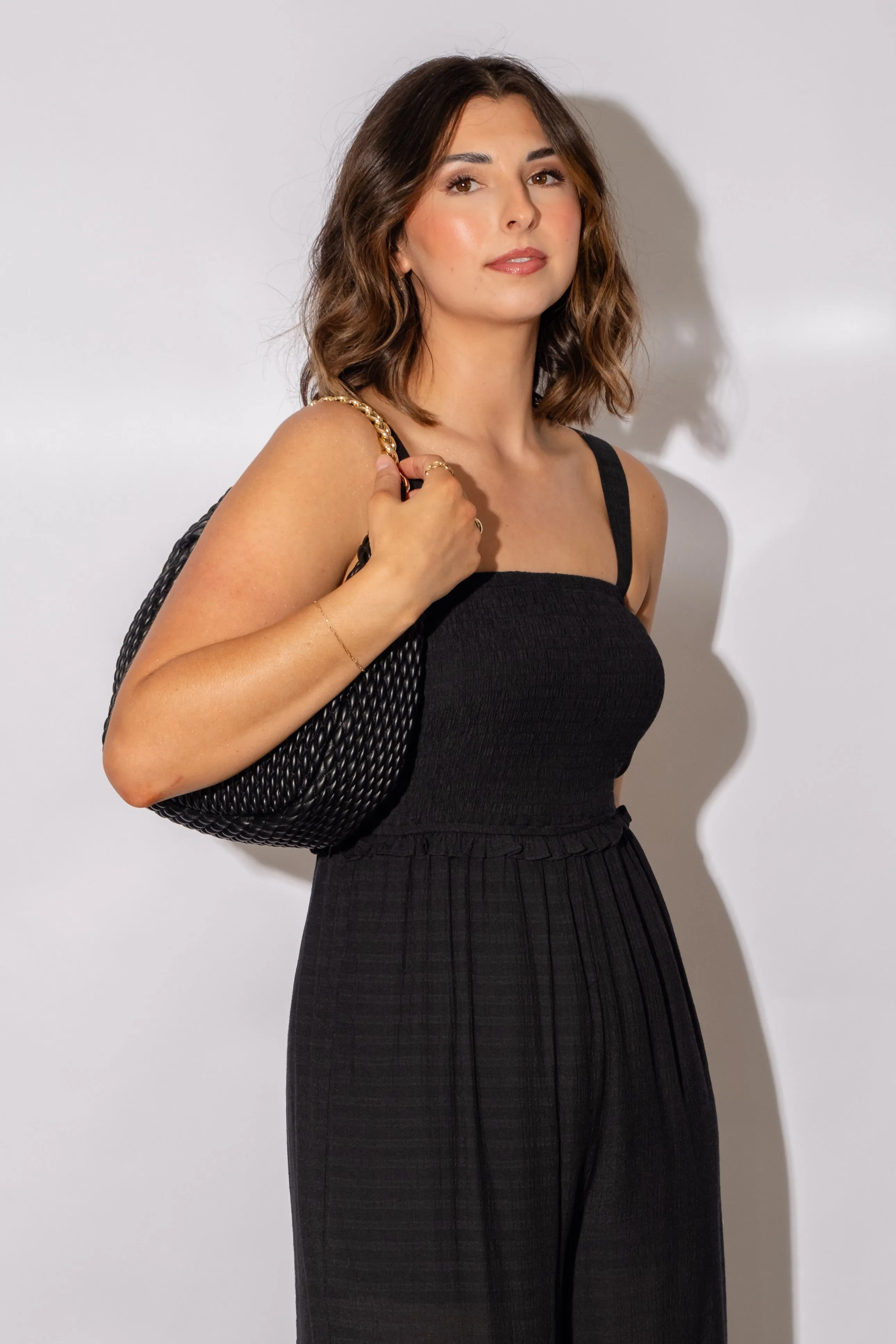 Dovie Smocked  Jumpsuit