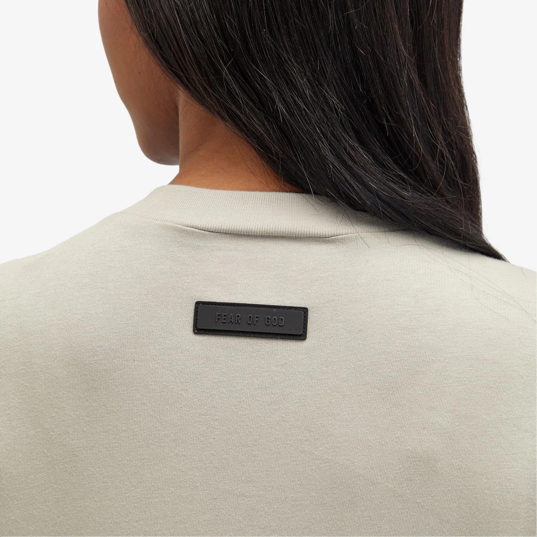 Fear Of God Essentials 3/4 Sleeve Dress, Gray Beige