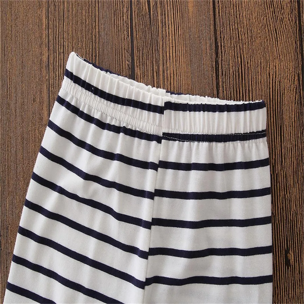 Girls Stripe Hooded Sequin Long Sleeve Top & Pants Wholesale Girls