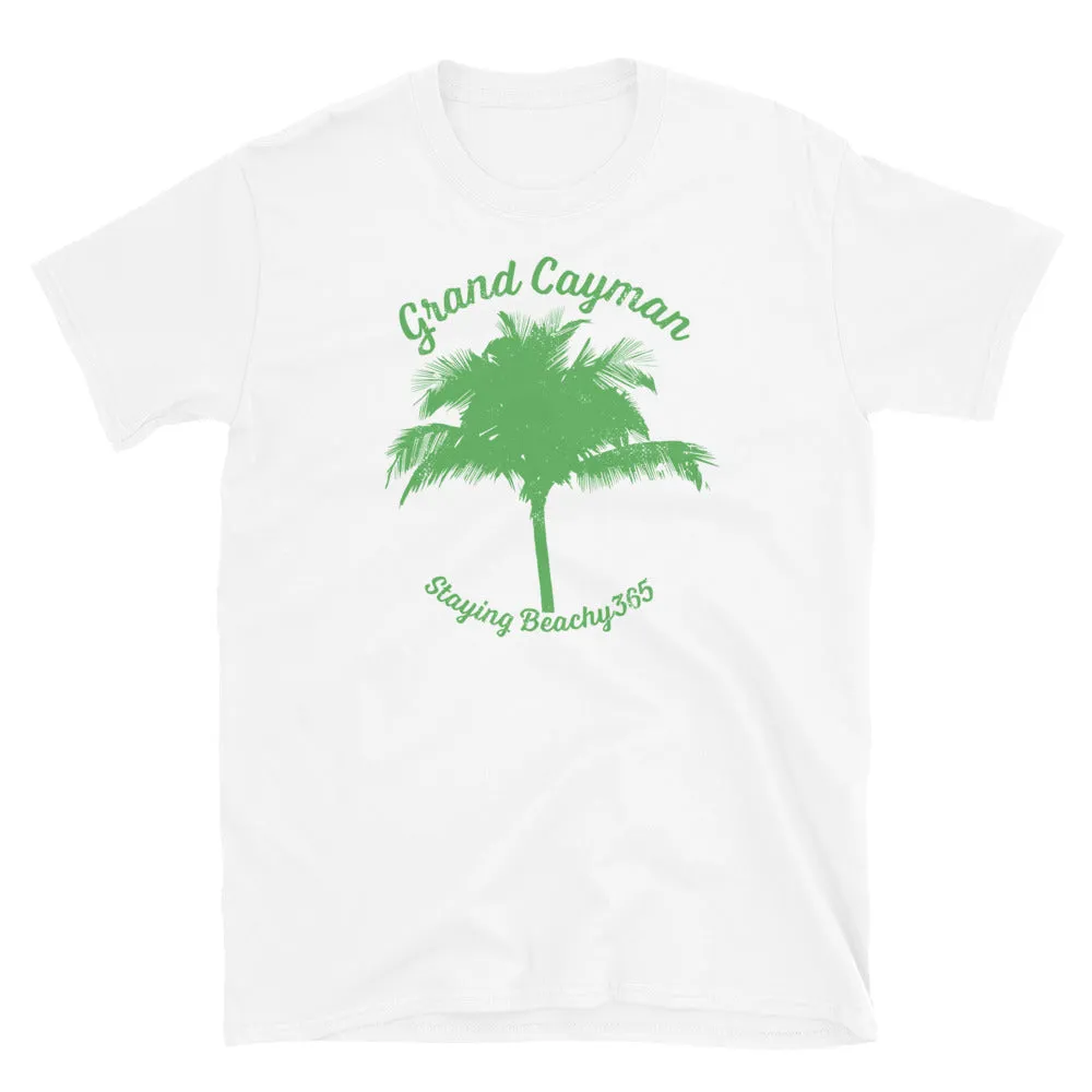 Grand Cayman Vintage Palm Tree Tee