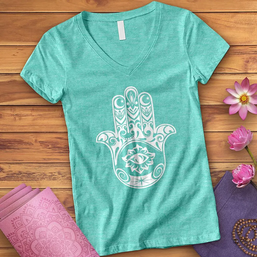 Hand Of Life V-Neck