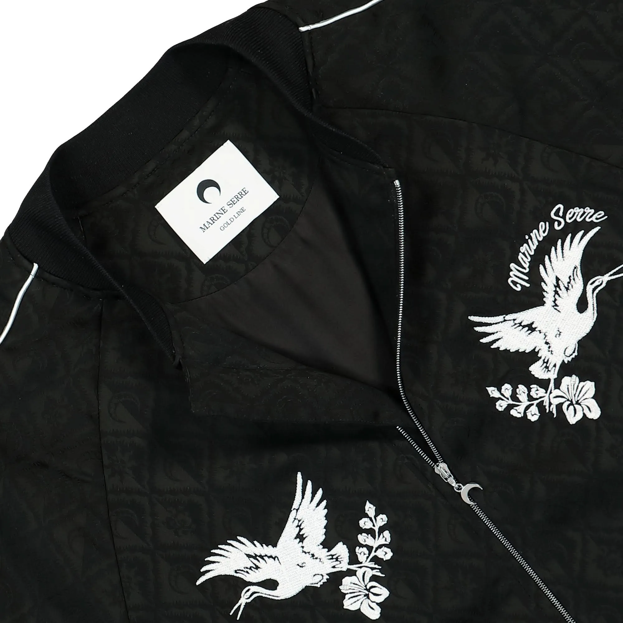 Jacquard Viscose Bomber Jacket