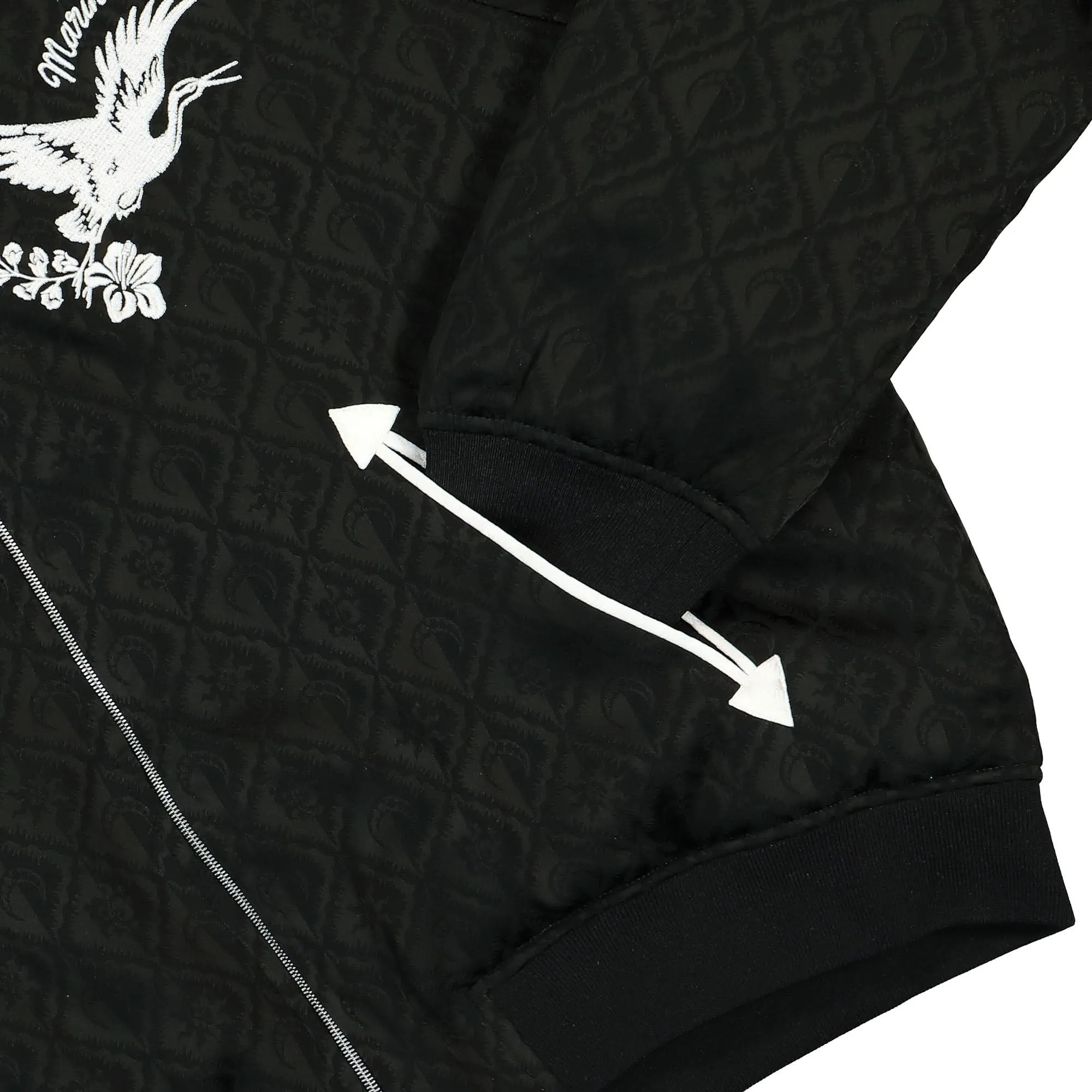 Jacquard Viscose Bomber Jacket