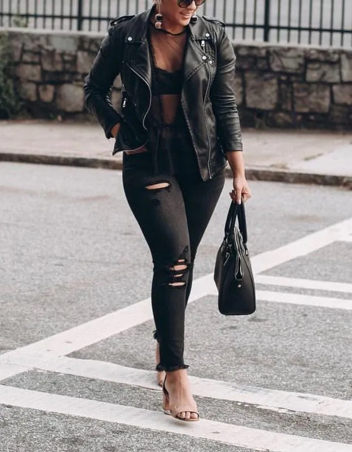Leather jackets