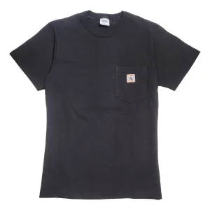 Logo Pocket Tee Black