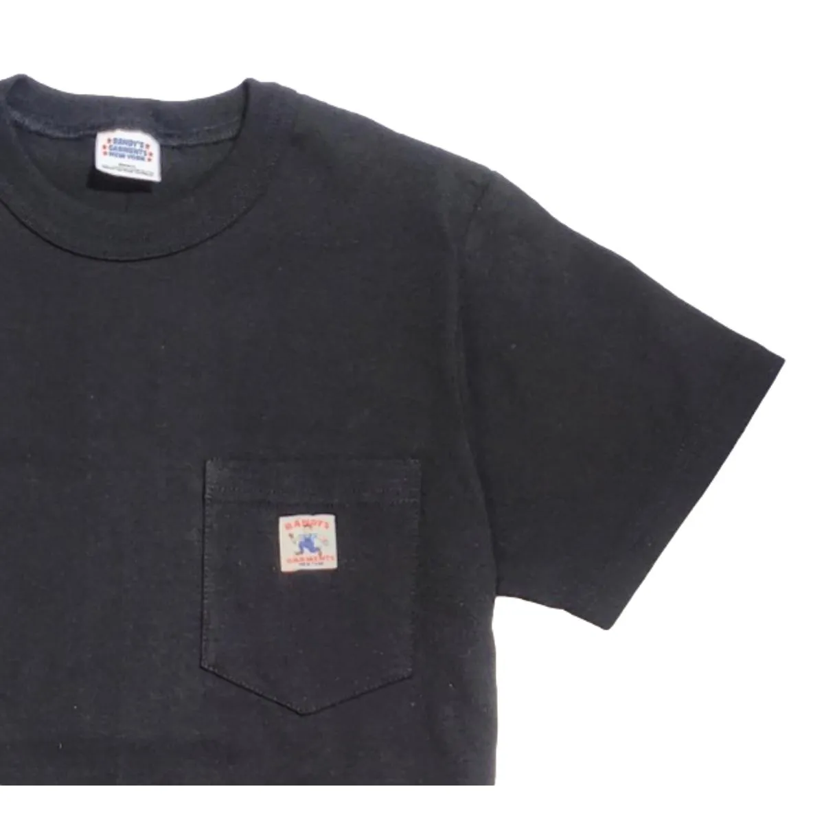 Logo Pocket Tee Black