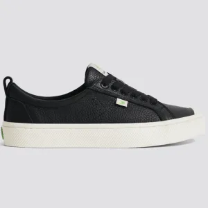 M OCA Low Premium Leather Black