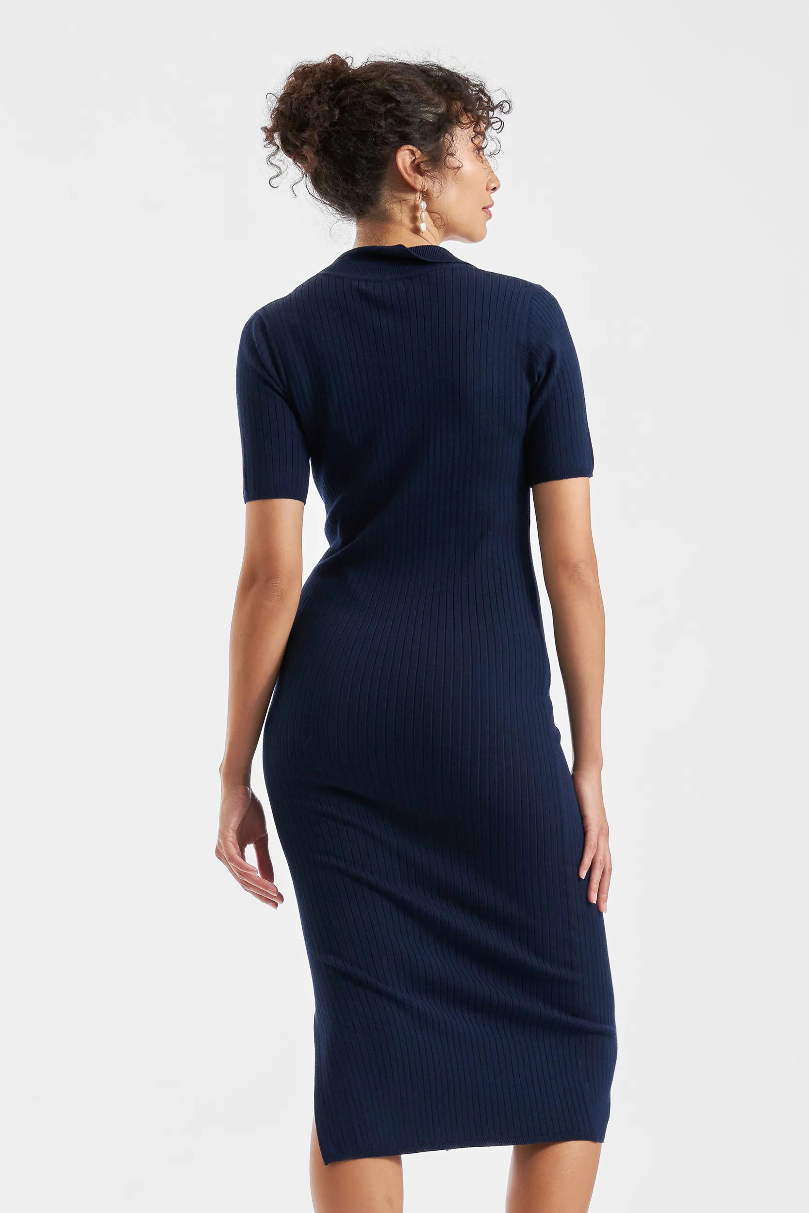 Maddy Knit Polo Dress