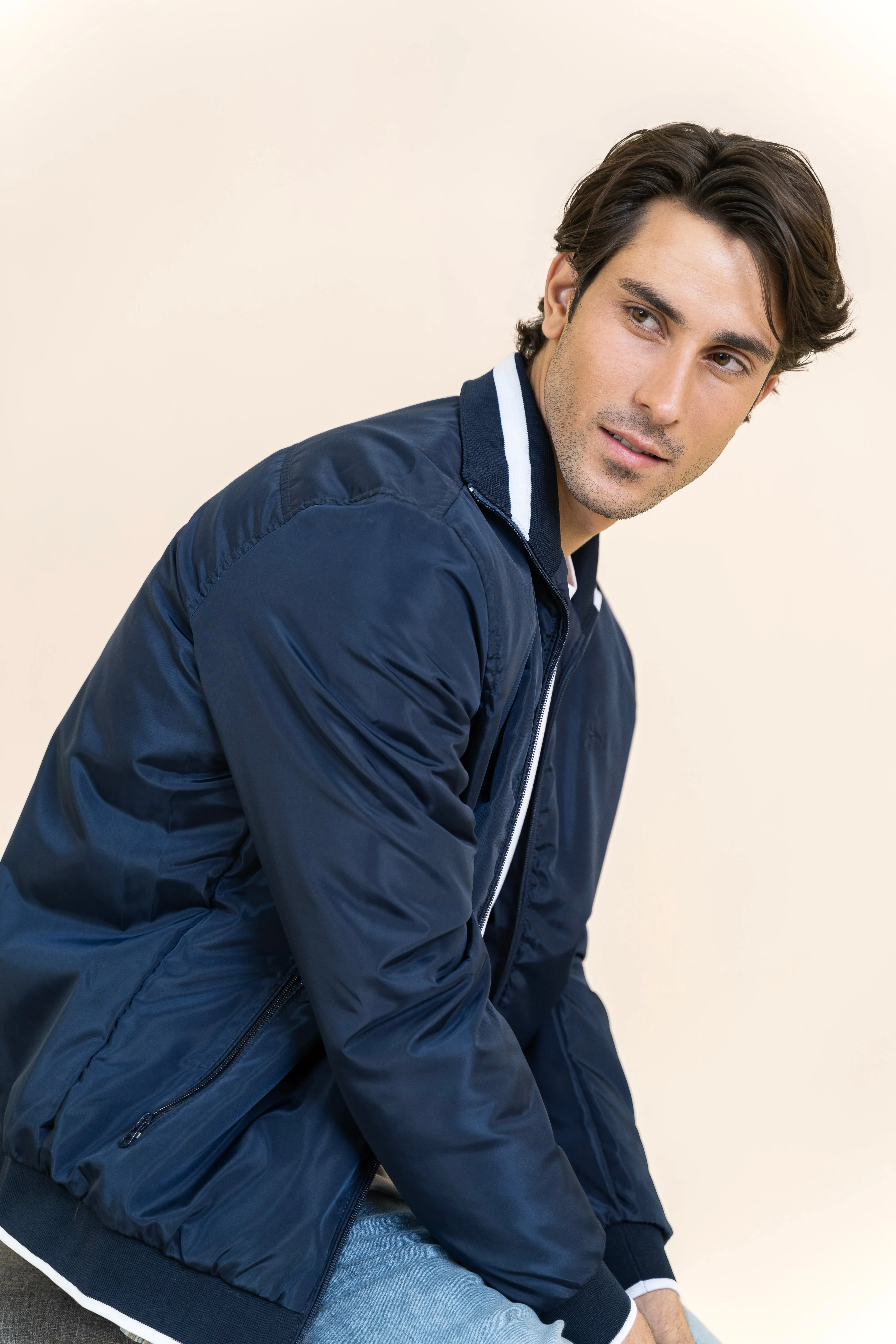 Markhor Blue Full Sleeve Jacket T203-T2