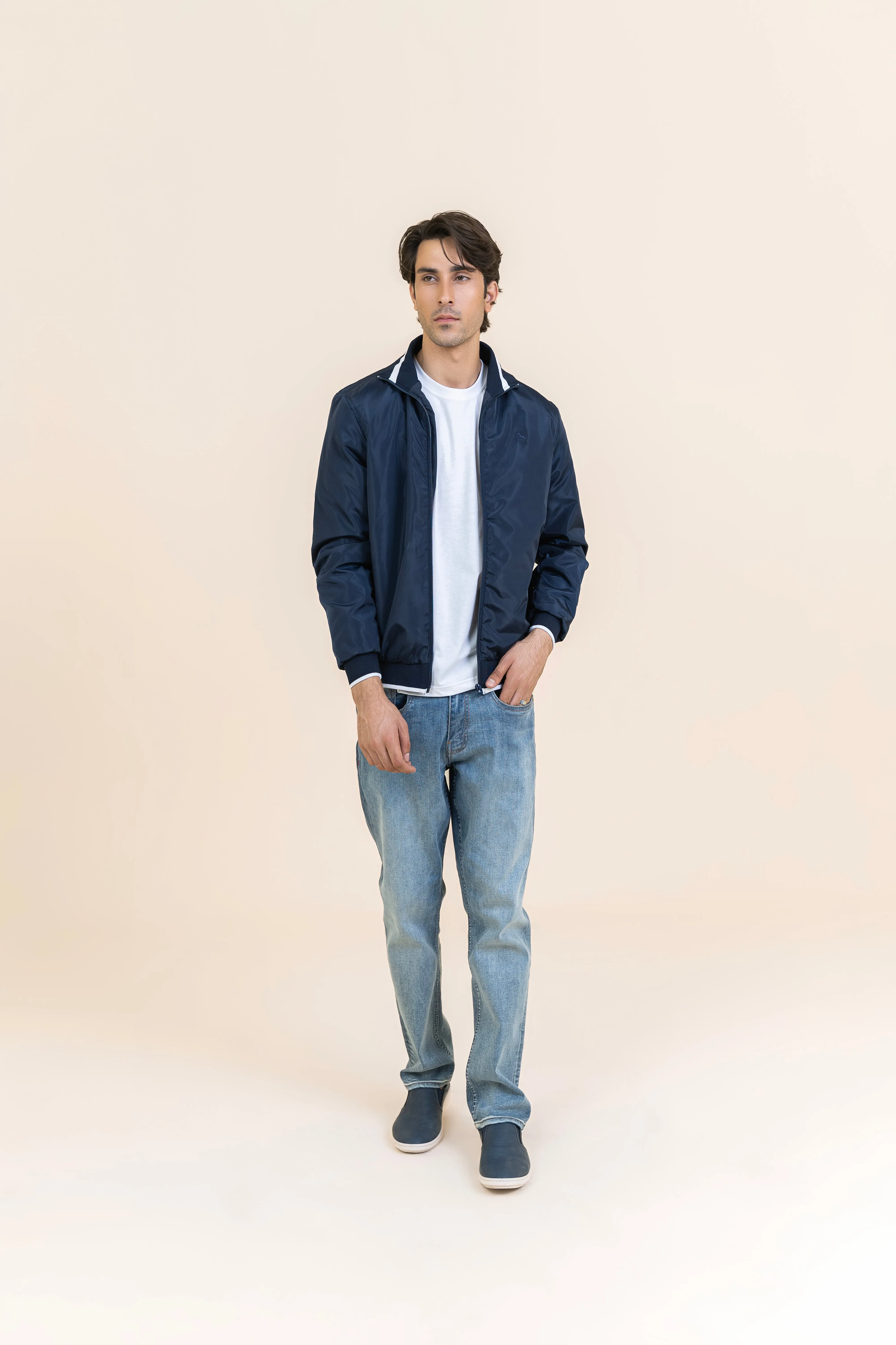 Markhor Blue Full Sleeve Jacket T203-T2