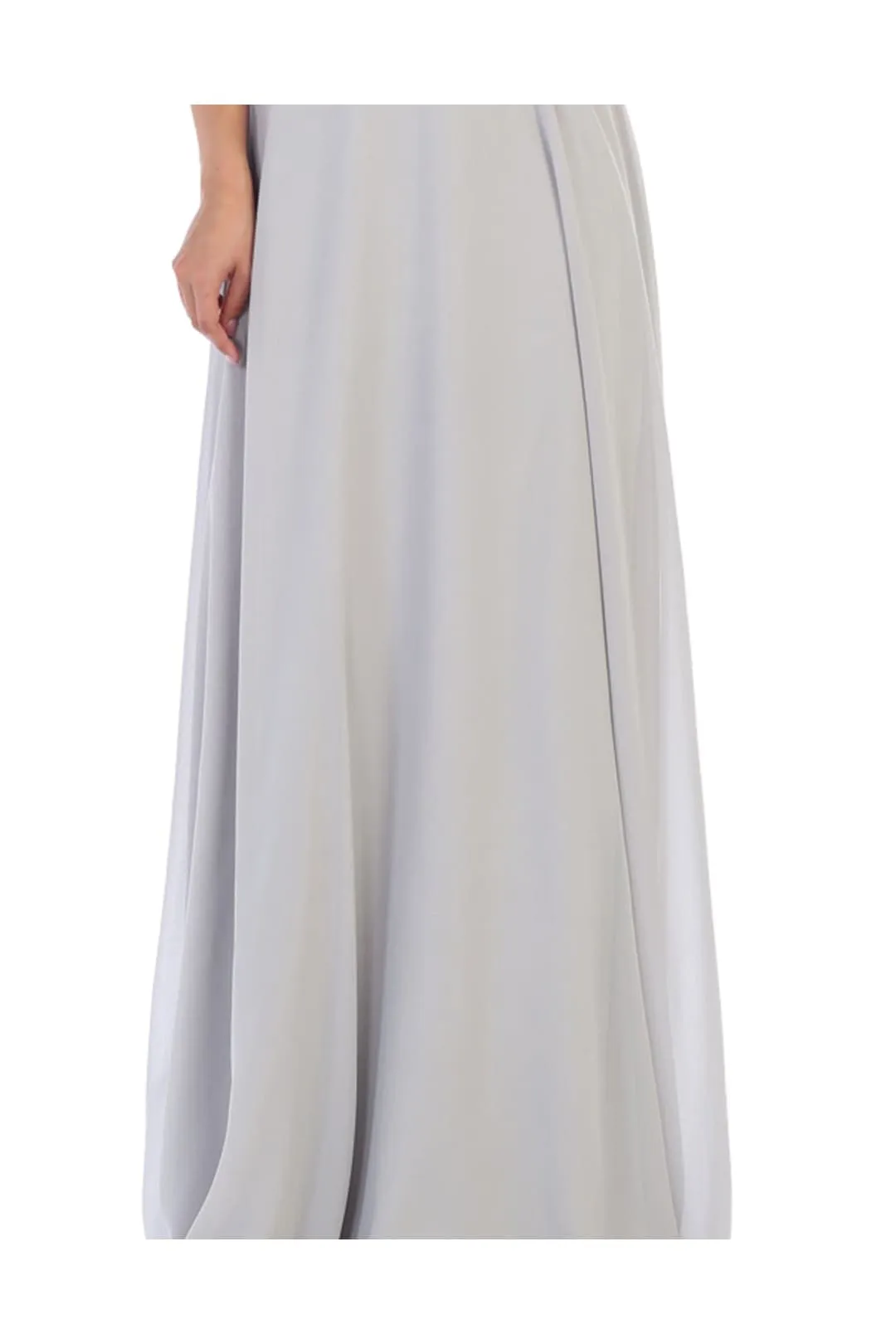 May Queen MQ1602 Off Shoulder Corset Flowy Prom Gown