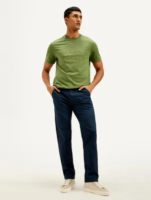 Men's Navy Authentic Straight Fit Chino Pants