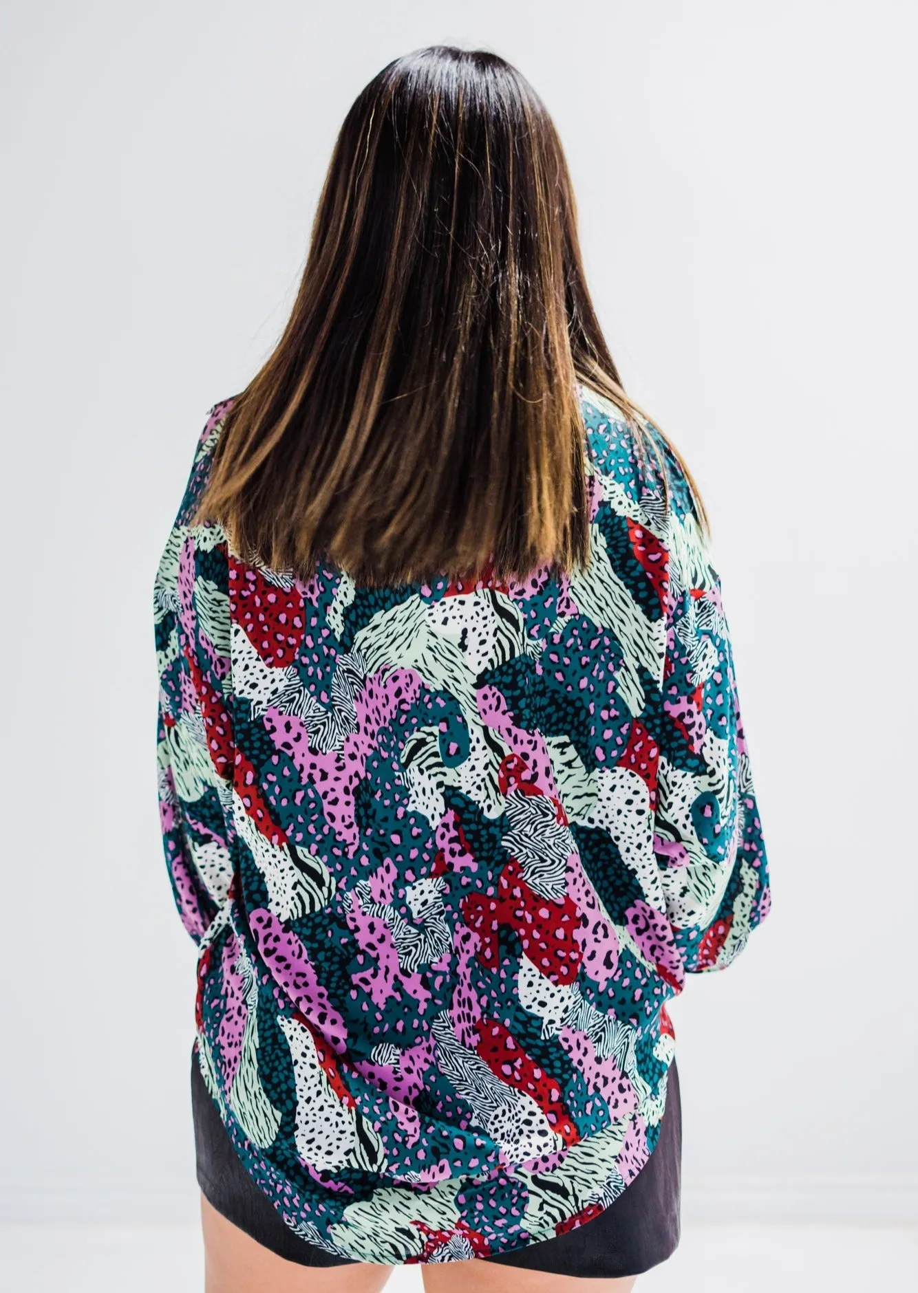 Molly Bracken Wide Printed Shirt