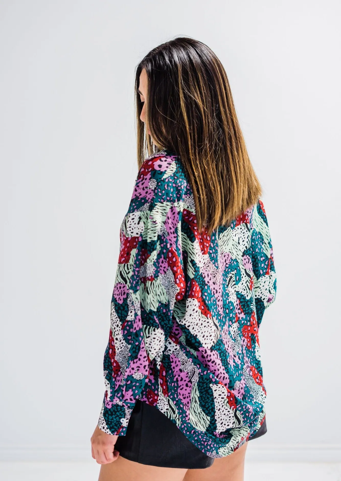 Molly Bracken Wide Printed Shirt