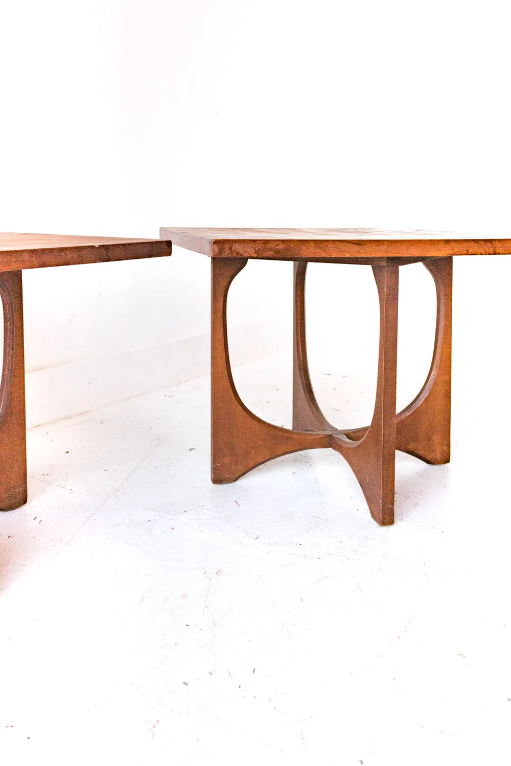 Pair of Broyhill Brasilia End Tables