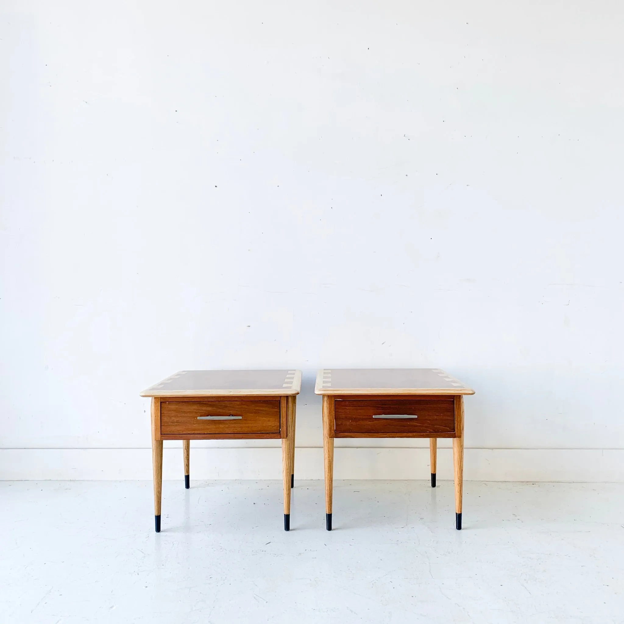 Pair of Mid Century Modern Lane Acclaim End Tables