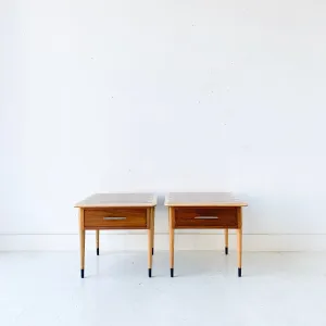 Pair of Mid Century Modern Lane Acclaim End Tables