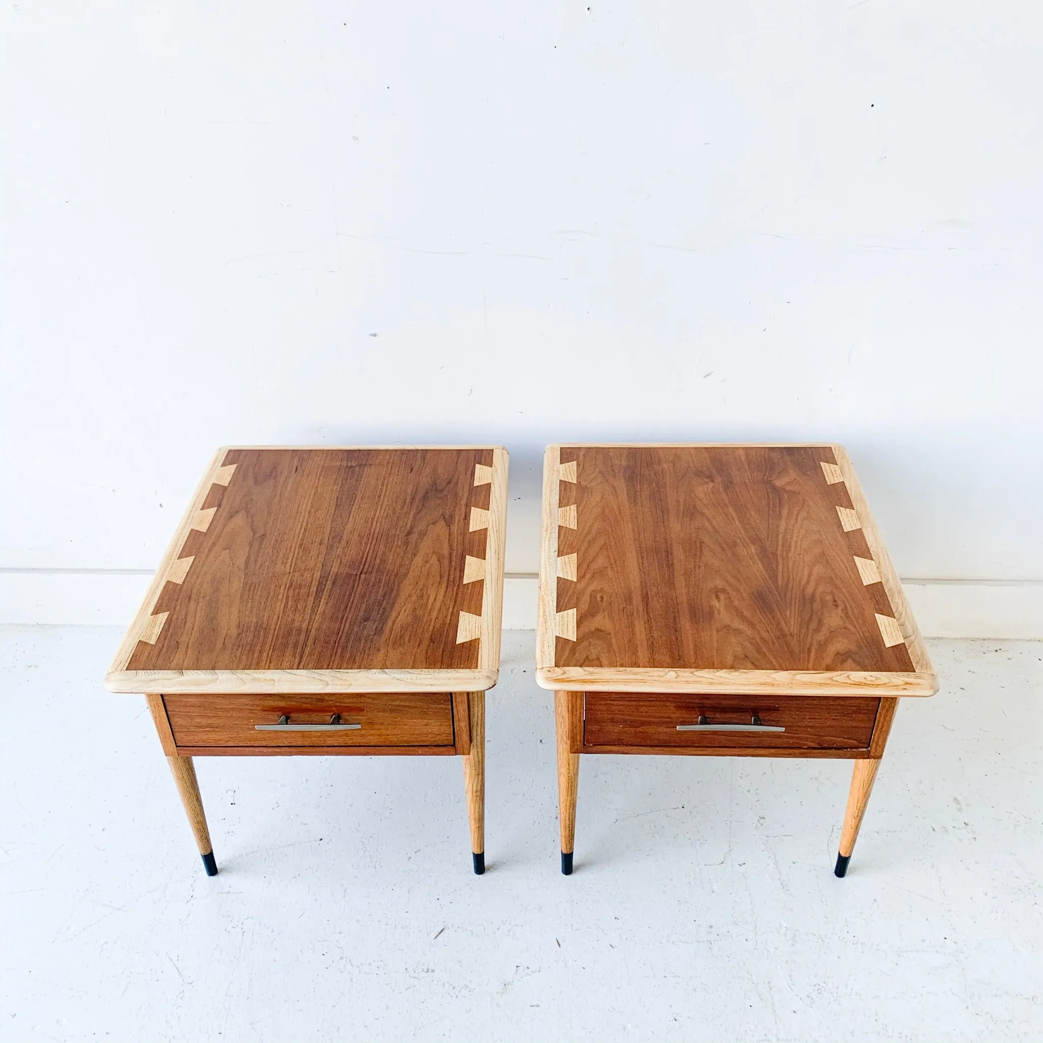 Pair of Mid Century Modern Lane Acclaim End Tables